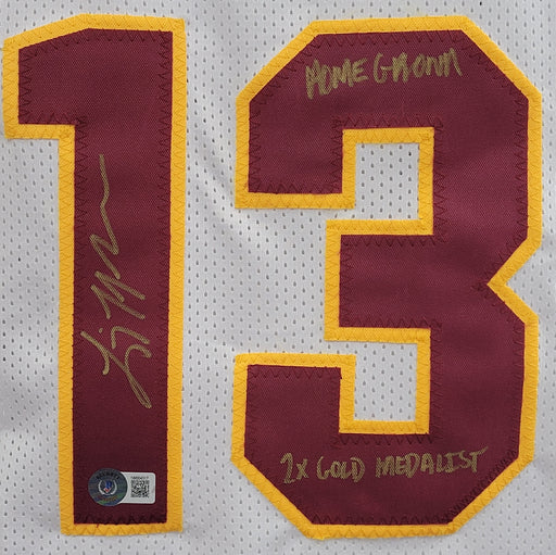 Lindsay Whalen Signed Custom College Jersey w/ Inscription