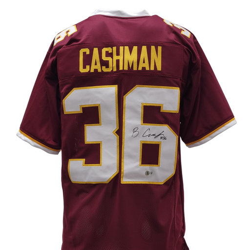 Blake Cashman Signed Custom Maroon College Football Jersey