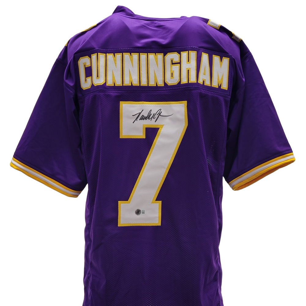 Randall Cunningham Signed Custom Throwback Football Jersey