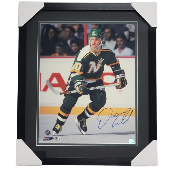 Dino Ciccarelli 'North Stars Photo 1' Signed & Professionally Framed 16x20 Photo