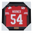 Fred Warner Signed & Professionally Framed 1/2 Size Custom Red Football Jersey