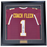 PJ Fleck Signed & Professionally Framed 1/2 Size Custom Maroon Football Jersey