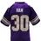 CJ Ham Signed Custom Throwback Football Jersey