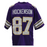 TJ Hockenson Signed Custom Throwback Purple Football Jersey