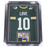 Jordan Love Signed & Professionally Framed Custom Green Football Jersey