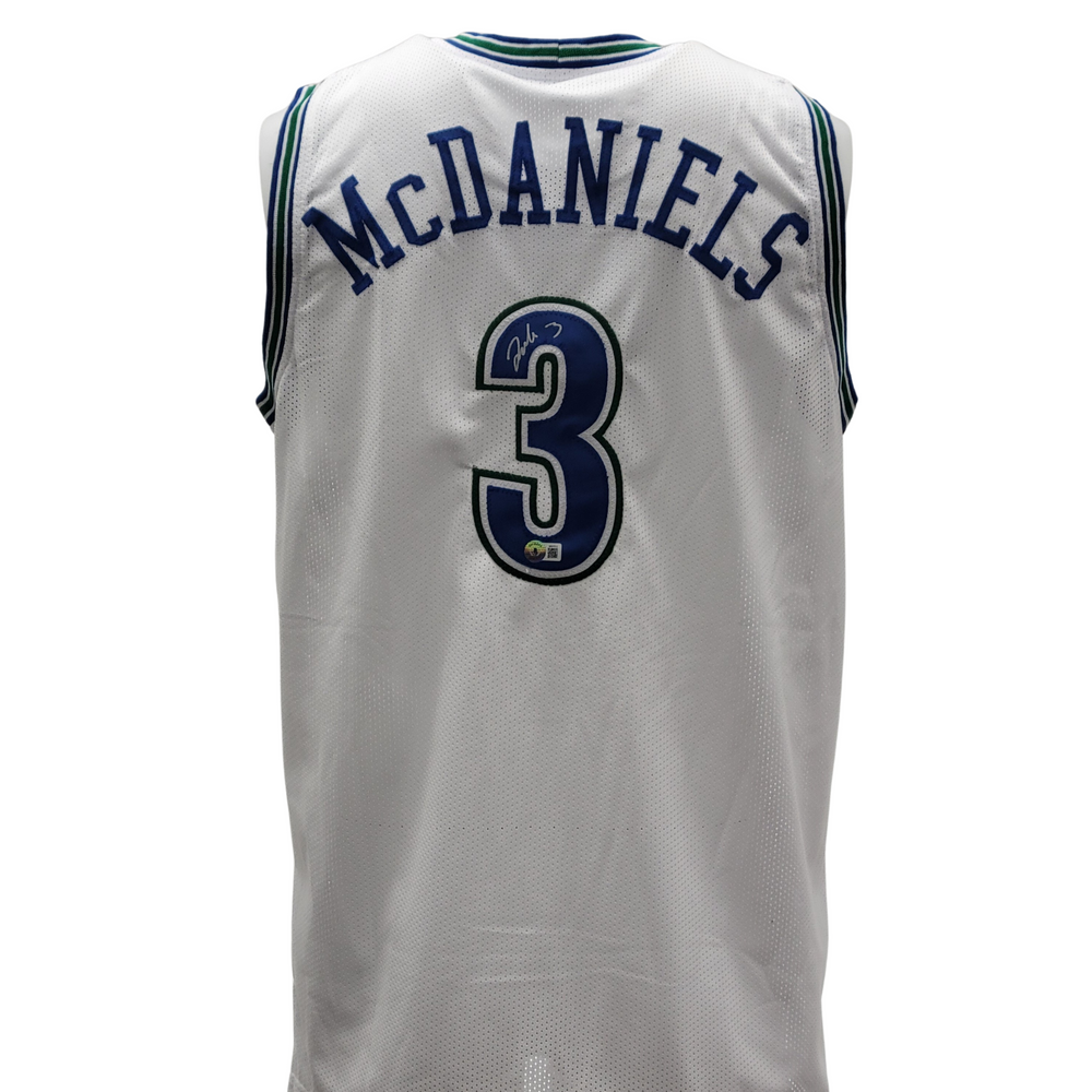 Jaden McDaniels Signed Custom Throwback Jersey