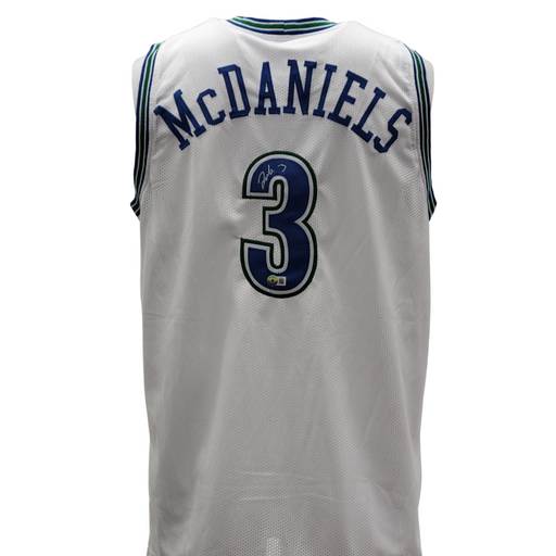 Jaden McDaniels Signed Custom Throwback Jersey