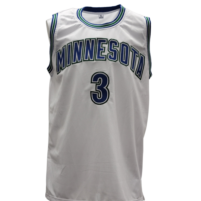 Jaden McDaniels Signed Custom Throwback Jersey
