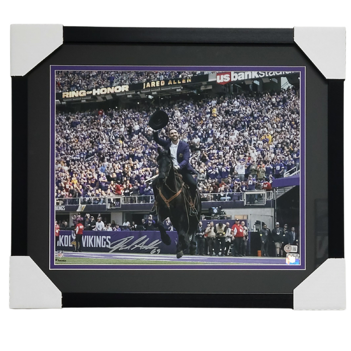 Jared Allen Signed & Professionally Framed 16x20 Photo