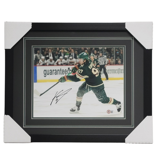 Kirill Kaprizov, #7, "Shooting", Signed & Professionally Framed 11x14 Photo #7