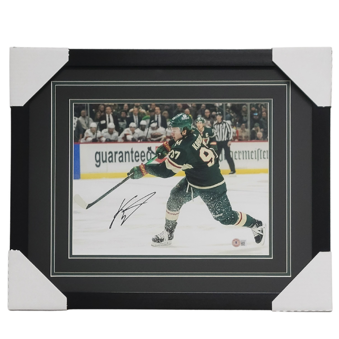 Kirill Kaprizov, #7, "Shooting", Signed & Professionally Framed 11x14 Photo #7