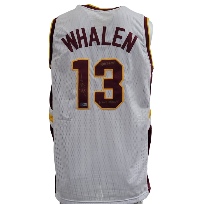 Lindsay Whalen Signed Custom College Jersey w/ Inscription