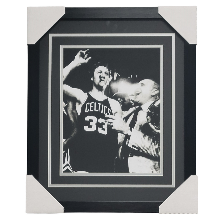 Larry Bird Professionally Framed 11x14