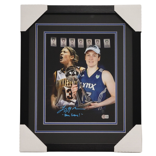 Lindsay Whalen Signed & Professionally Framed 11x14 Photo w/ Inscription