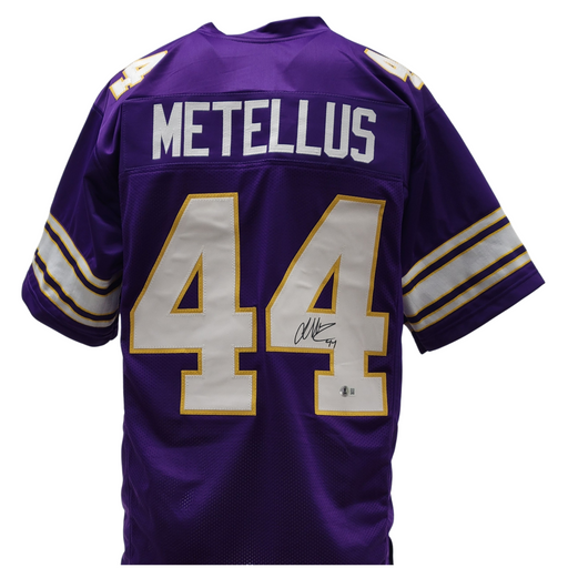 Josh Metellus Signed Custom Throwback Football Jersey