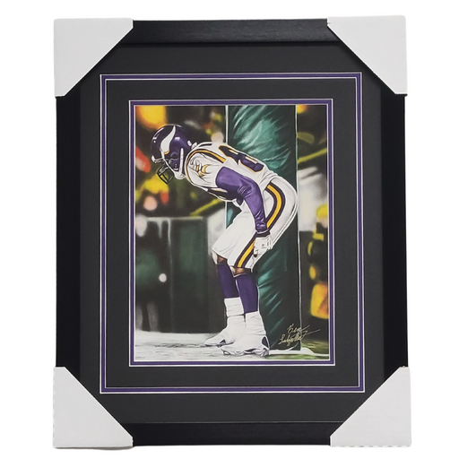 Randy Moss ‘Moon’ Print by Ben Labuzzetta Professionally Framed 11x14 Photo