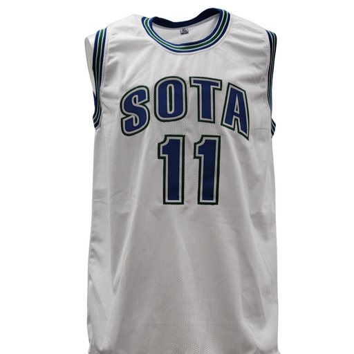Naz Reid Signed Custom Throwback Jersey