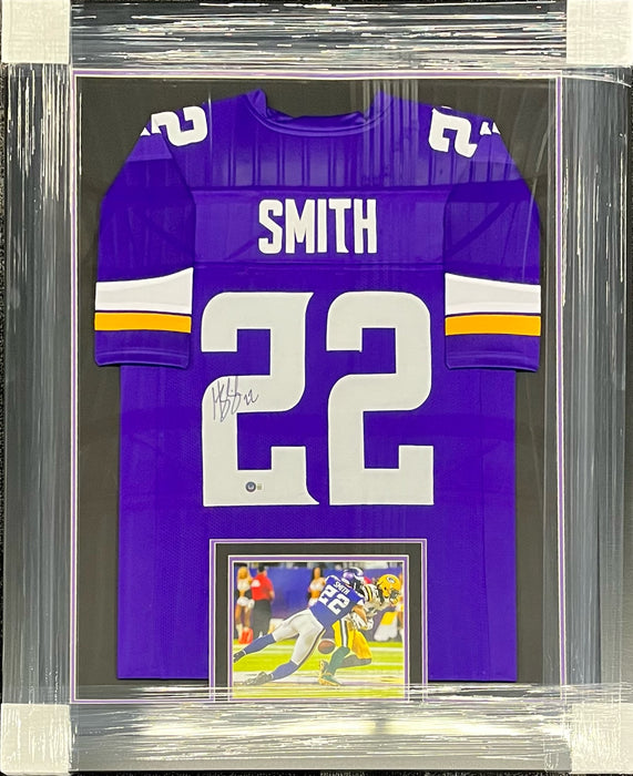 Harrison Smith Signed & Professionally Framed Custom Purple Football Jersey