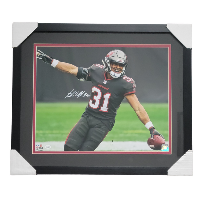 Antoine Winfield Jr Buccaneers Signed & Professionally Framed 16x20 Photo