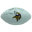 Adam Thielen Signed Minnesota Vikings White Logo Football