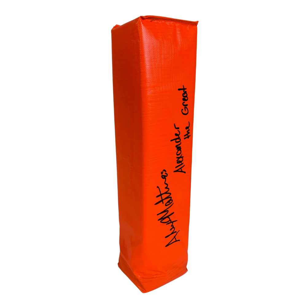Alexander Mattison Signed Replica Pylon w/ 'Alexander the Great'