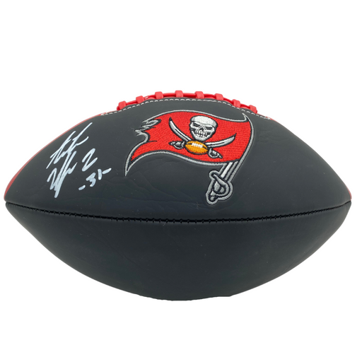 Antoine Winfield Jr Signed Tampa Bay Logo Black Football