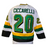 Dino Ciccarelli Signed Custom White Hockey Jersey with "HOF 2010"