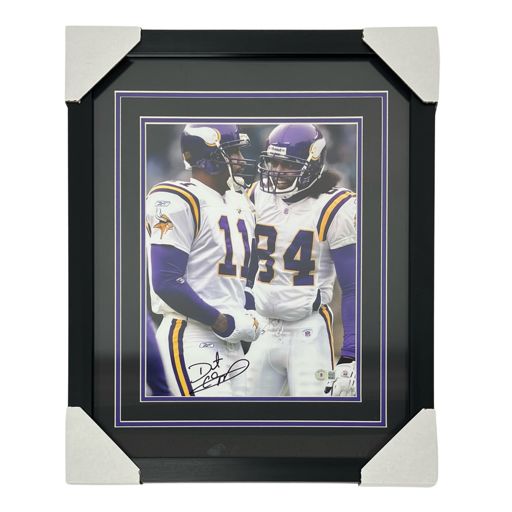 Daunte Culpepper,#2,W/ Moss Signed & Professionally Framed 11x14 Photo