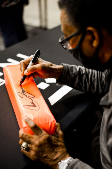 Chuck Foreman Signed Replica Pylon