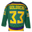 Greg Goldberg Signed Green Mighty Ducks Hockey Jersey