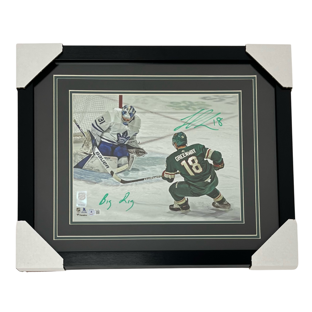 Jordan Greenway Signed & Professionally Framed 11x14 Photo w/ 'Big Rig'