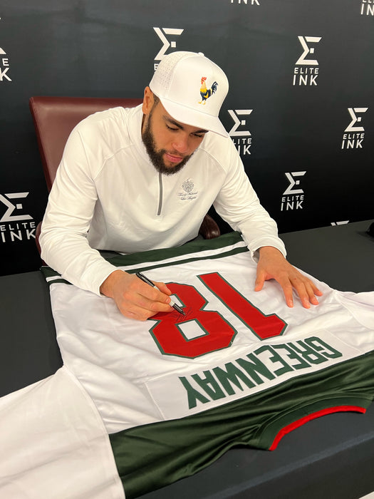 Jordan Greenway Signed Custom White Hockey Jersey