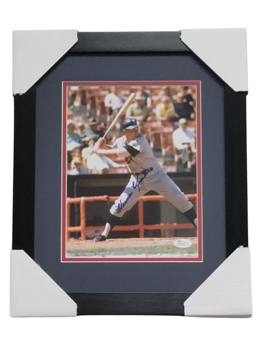 Harmon Killebrew Swinging Signed & Professionally Framed 8x10 Photo