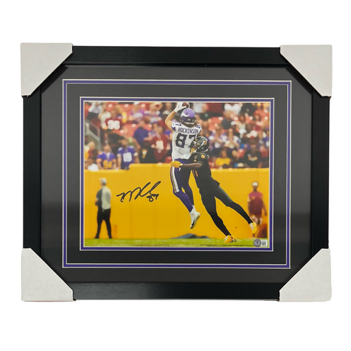 TJ Hockenson Signed & Professionally Framed 11x14 Photo