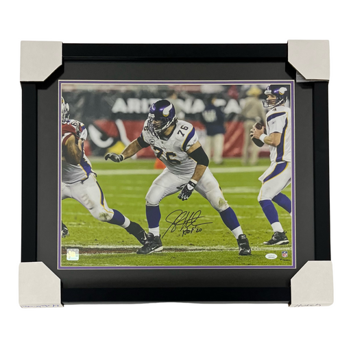Steve Hutchinson Signed & Professionally Framed 16x20 Photo