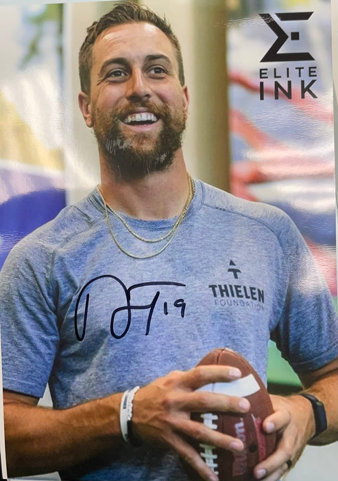 Thielen Foundation Heavyweight Sweatshirt w/ FREE Adam Thielen Signed 5x7 Photo
