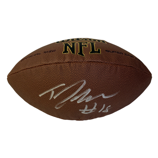 Tyler Johnson Signed NFL Football