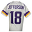 Justin Jefferson Signed Custom White Football Jersey