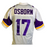 KJ Osborn Signed Custom White Football Jersey