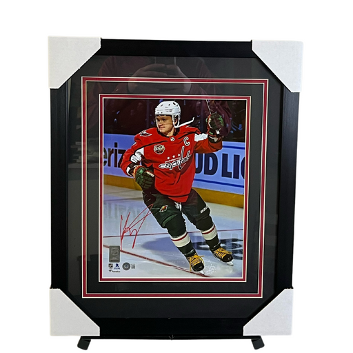 Kirill Kaprizov Capitals Jersey Signed & Professionally Framed 11x14 Photo #4