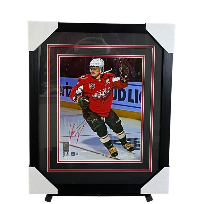 Kirill Kaprizov Capitals Jersey Signed & Professionally Framed 11x14 Photo #4