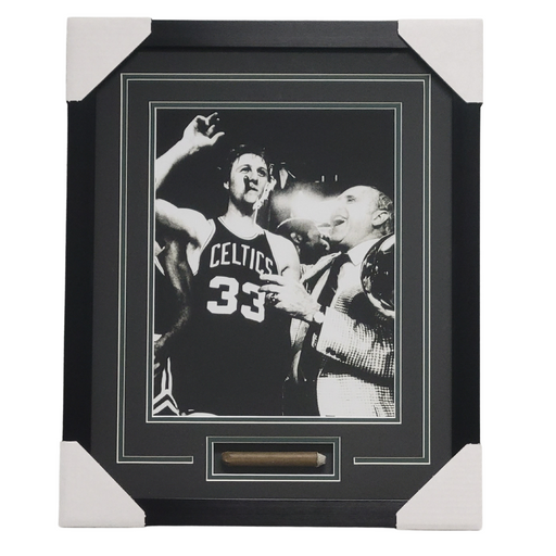 Larry Bird Professionally Framed 11x14 w/ Replica Cigar