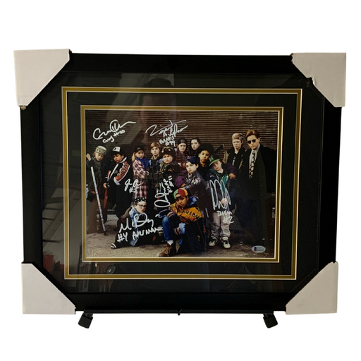 The Mighty Ducks Cast Signed & Professionally Framed 11x14 Group Photo