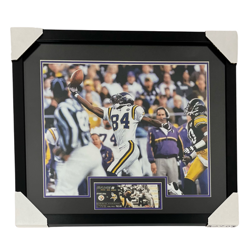 Randy Moss Professionally Framed 16x20 Replica Ticket Display