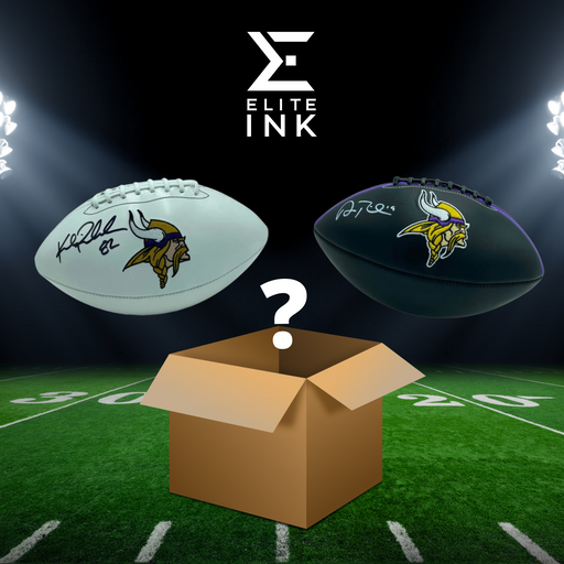 Vikings Signed Football Mystery Box