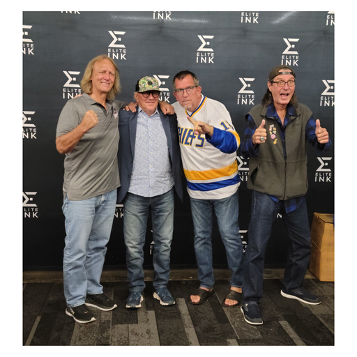 Slap Shot Cast Signed & Professionally Framed 11x17 Photo