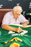 Lou Nanne Signed Custom Green Hockey Jersey