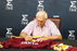 Lou Nanne Signed Custom Red Hockey Jersey