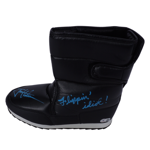 Napoleon Dynamite Signed Moon Boot w/ 'Flippin idiot!'