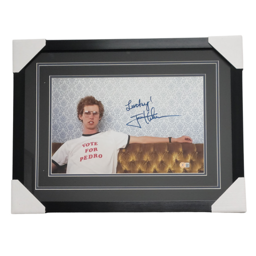 Napoleon Dynamite,#3, Signed & Professionally Framed 11x17. Couch w/ Inscription